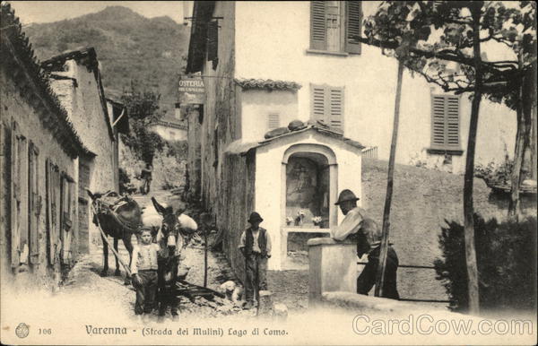 Strada dei Mulini Varenna Italy