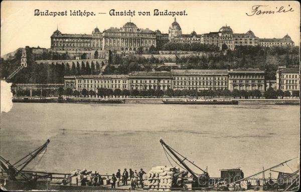 Budapest Latkepe - Ansicht von Budapest Hungary