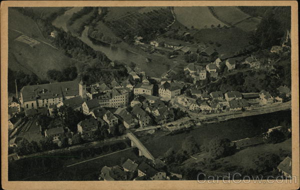 Flugzeugaufnahme von Bad Hals Passau Germany