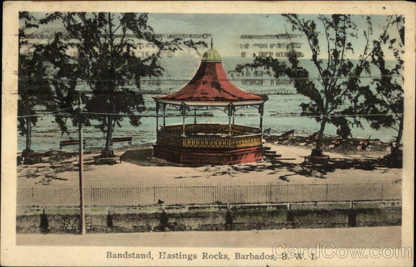 Bandstand, Hastings Rocks Barbados Caribbean Islands