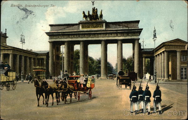 Brandenburger Tor. Berlin Germany