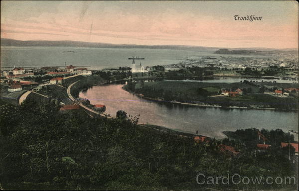 View along the Coast Trondheim Norway