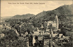 View from The North West Hill Postcard