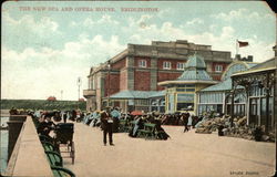 The New Spa and Opera House Bridlington, England Yorkshire Postcard Postcard