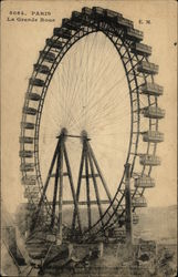 La Grande Roue Ferris Wheel Postcard