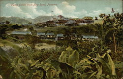 Camp Elliott from New Road Postcard