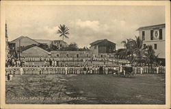 Military Days in the City of Panama Postcard