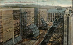 North End of Lower Locks Postcard