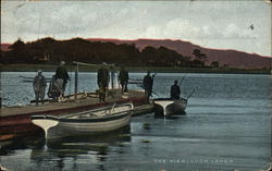 The Pier, Loch Leven Postcard