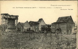 La France reconquise (1917) - Vezinel (Aisne) - La Sucrerie Postcard