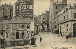 Place du Cirque at Rue de l'Arche-Sèche Postcard