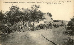 2ed Bataille de la Marne 1918 - Neully St. Front Rd. Postcard