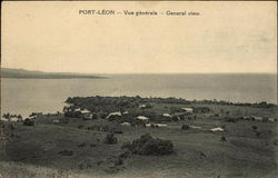 General View of Town Port Leon, Papua New Guinea South Pacific Postcard Postcard