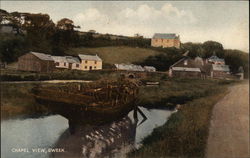 Chapel View Gweek, England Cornwall Postcard Postcard