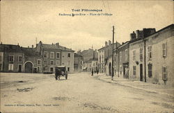 Toul Picturesque -Faubourg St-Evre - Place de l'Abbay Postcard