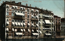 Grand Hotel Venice, Italy Postcard Postcard