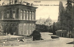 Palazzo Pitti (verduto col Duomo) Postcard