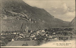 Salantin et la Dent du Midi Martigny, Switzerland Postcard Postcard