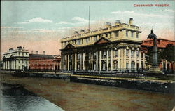 Greenwich Hospital London, England Postcard Postcard