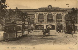 La Gare Perrache Postcard