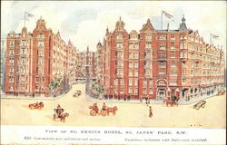 St. Ermin's Hotel, St. James' Park London, England Postcard Postcard