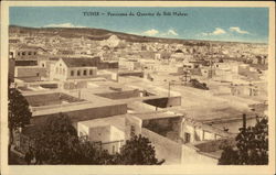 Panorama du Quartier de Sidi Mahres Postcard