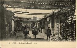 Souk de Fez Djedid Postcard
