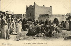 Marché aux Herbes Postcard