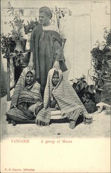 A Group of Moors Postcard
