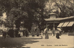 Jardin des Bastions Postcard