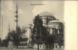 Sulemania Mosque Istanbul, Turkey Greece, Turkey, Balkan States Postcard Postcard