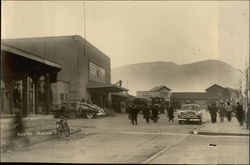 Sasclo Station Postcard