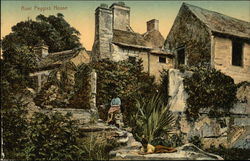 Aunt Peggies House Postcard