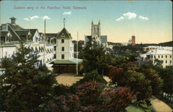 Eastern Wing of the Hamilton Hotel Postcard