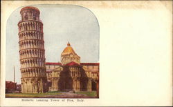 Historic Leaning Tower of Pisa Postcard