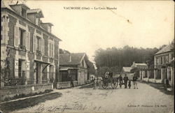 La Croix Blanche Vaumoise, France Postcard Postcard