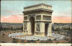 L'Arc de Triomphe de l'Etolie Postcard