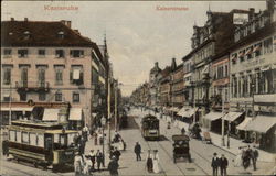 Kaiserstrasse Karlsruhe, Germany Postcard Postcard