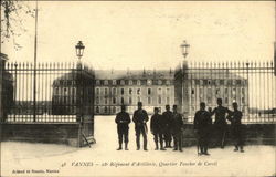 28° Regiment d'Artillerie, Quartier Foucher de Coreil Postcard