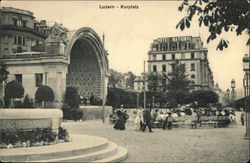 Kurplatz Postcard