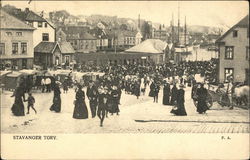 Street Scene Postcard