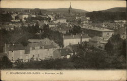 Panoramic View of Town Postcard