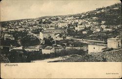 Panoramic View of Nazareth Israel Middle East Postcard Postcard