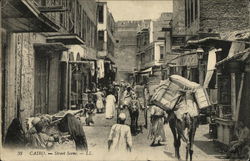Street Scene Postcard