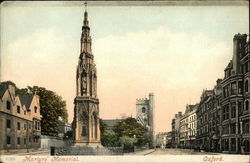 Martyrs Memorial Oxford, England Oxfordshire Postcard Postcard