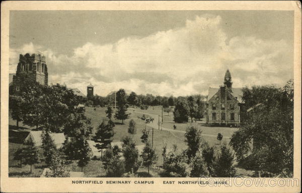 Northfield Seminary Campus East Northfield Massachusetts