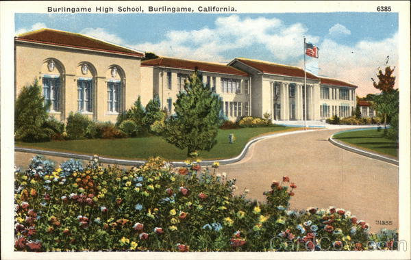 Burlingame High School and Grounds California