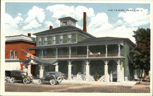Street view of the Tavern Perry New York