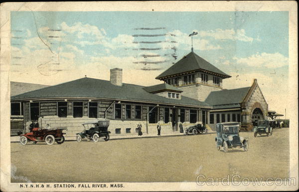 NYNH & H Station Fall River Massachusetts
