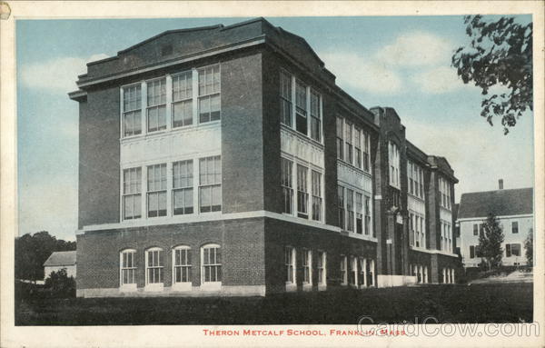 Theron Metcalf School Franklin Massachusetts
